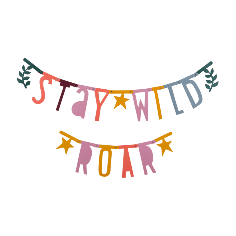 Črke obešanka - Boho Chic