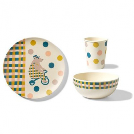 Engel. jedilni set - Circus Bear