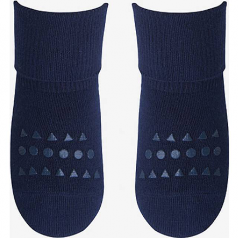 ANTISLIP nogavičke iz bombaža - Petroleum Blue