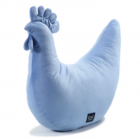Velika kokoška, vzglavnik, blazina za dojenje in igrača - velvet dove blue