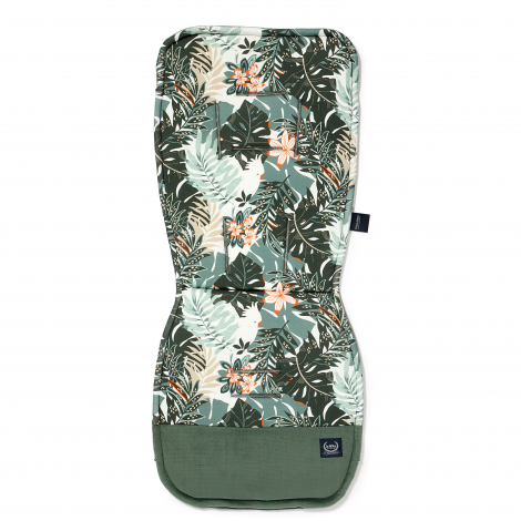 Podloga za voziček - organic jersey papagayo/khaki